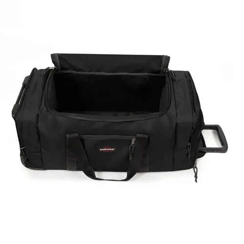 Eastpak Leatherface M + Orta Seyahat Çantası - siyah