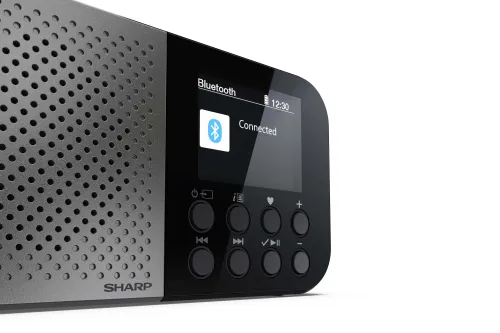 Radioodbiornik Sharp Osaka DR-P520(GY) Radio FM DAB+ Bluetooth Szary