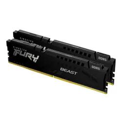 Pamięć RAM Kingston FURY Beast DDR5 32GB (2 x 16GB) 6000 CL30 EXPO Czarny