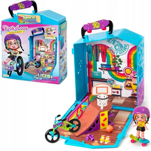 Lalka MAGIC BOX KookyLoos Lizzie's Pop Up Sport Shop PKLSP114IN90