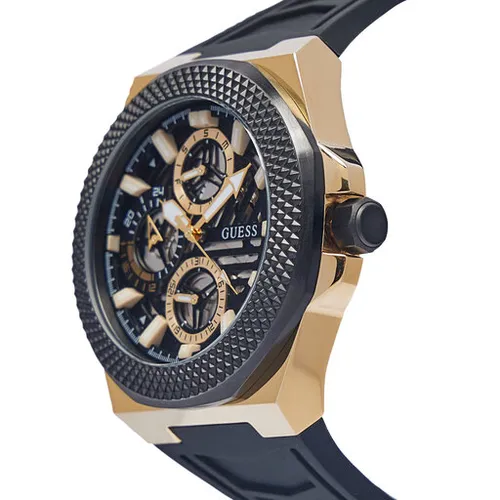 Guess Front-Runner Saati GW0577G2 SİYAH / ALTIN