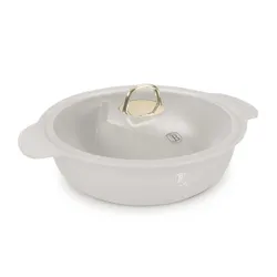 Garnek Tytanowy Hot Pot Z Pokrywą 30Cm Berlinger Haus Bh-8628 Sahara