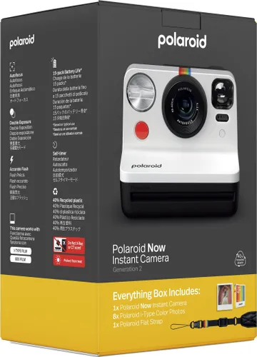 Aparat natychmiastowy POLAROID Now Gen 2 E-Box Limited Edition Czarno-biały
