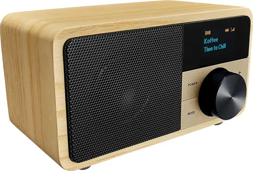 Radioodbiornik Sangean GENUINE MINI dab+ DDR-7 Radio FM DAB+ Bluetooth Orzech