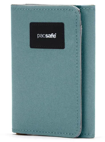 Portfel antykradzieżowy Pacsafe RFIDsafe Trifold Wallet - fresh mint