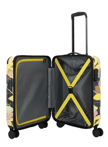 Чемодан Travelite Cruise Trolley S Print - yellow orchid