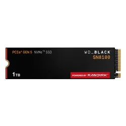 Dysk SSD SANDISK WD_BLACK SN8100 1TB PCIe 5.0 x4 NVMe