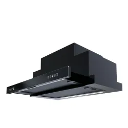 Okap SeeNERGY Telescopica Led 60 BL Czarny