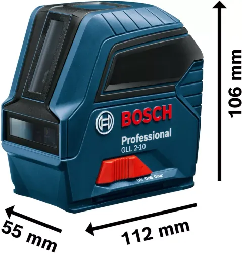 Laser krzyżowy Bosch GLL 2-10 Professional