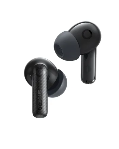 Słuchawki bezprzewodowe Baseus Bass BP1 Pro ANC Dokanałowe Bluetooth 6.0 Czarny