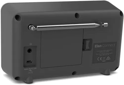 Radioodbiornik PURE Elan Connect Radio FM DAB+ Internetowe Bluetooth Antracyt