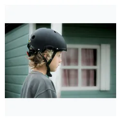 Kask rowerowy dziecięcy Hornit Black