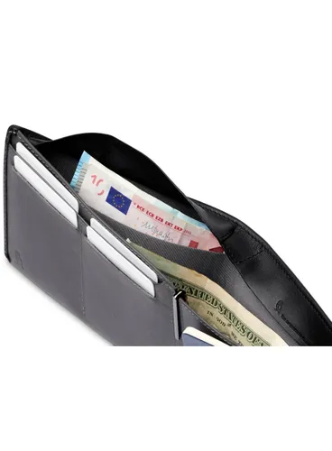 Portfel skórzany Bellroy Travel Wallet RFID - black