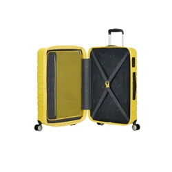 Чемодан American Tourister Flashline среднего размера - lemon yellow