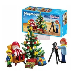 PLAYMOBIL 5753 ZDJĘCIE ZE ŚWIĘTYM MIKOŁAJEM zestaw dla dzieci +4 lata