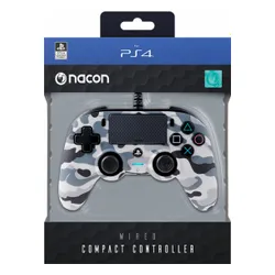 Геймпад Nacon Camo Wired Compact (PS4OFCPADCAMGREY)