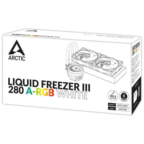 Chłodzenie Arctic Liquid Freezer III 280 A-RGB Biały