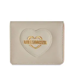 Маленький женский кошелек LOVE MOSCHINO Jc5731pp0hkl0110 Avorio