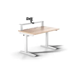 Biurko Corsair Platform:4 Standardowy 120cm Drewno bejcowane na kolor jasnej sosny