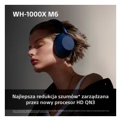 Słuchawki bezprzewodowe Sony WH-1000XM6 ANC Nauszne Bluetooth 5.3 Piaskowy