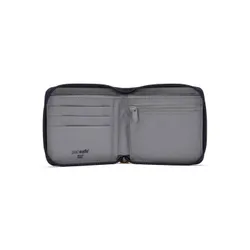 Кошелек Pacsafe RFIDsafe Zip Around Wallet, антивор, coastal blue