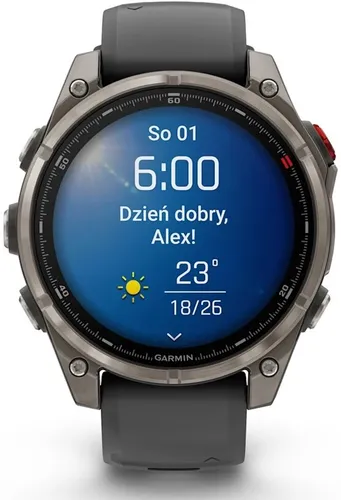 Zegarek sportowy GARMIN Fenix 8 Pro 47mm Czarny