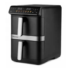 Air Fryer Frytkownica beztłuszczowa HISENSE HAF2400DS 8l z podwójnym koszem