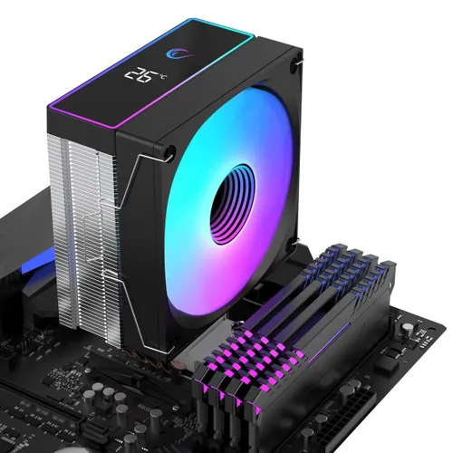 Chłodzenie CPU RAMPAGE Octagon B70 ARGB Czarny
