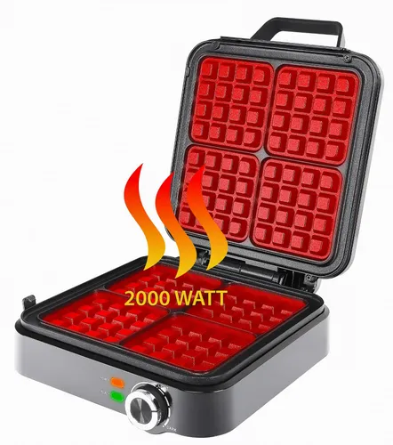 Gofrownica ELDOM WA1700 gofretti Czarny