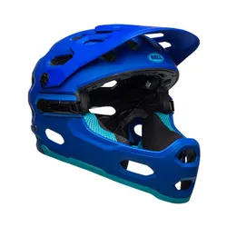 Kask rowerowy Bell Full Face Super 3R MIPS matte blue bright/blue