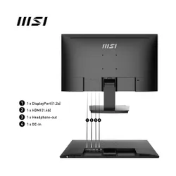 Monitor MSI PRO MP243X 23,8" Full HD IPS 100Hz 1ms