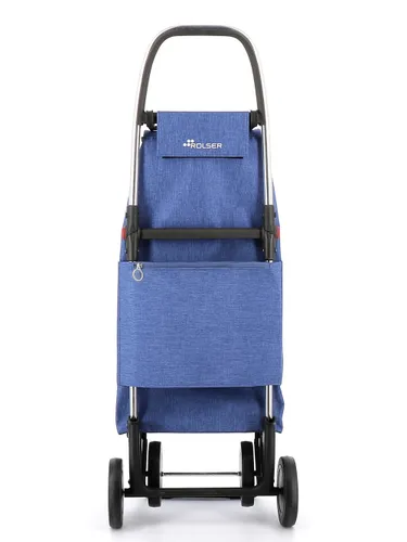 Cărucior pliabil cu 4 roți Rolser I-Max Tweed - albastru