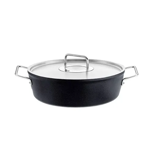 FISSLER Adamant 28 cm - garnek aluminiowy z pokrywką