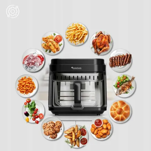 Air Fryer Frytkownica beztłuszczowa TURBOTRONIC TT-AFG5 5.5L 8 automatycznych programów