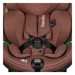 Fotelik samochodowy LIONELO Harmony i-Size 40-150 cm (0-36 kg) Czerwony