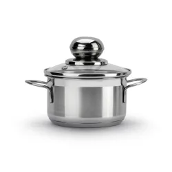 Garnek ze stali nierdzewnej SSW CITY 0,8 l
