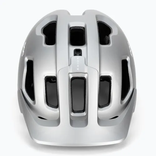 Kask rowerowy POC Axion Race MIPS uranium black/argentite silver matt
