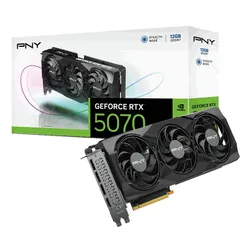 Karta graficzna PNY GeForce RTX 5070 Triple Fan 12GB DLSS 4