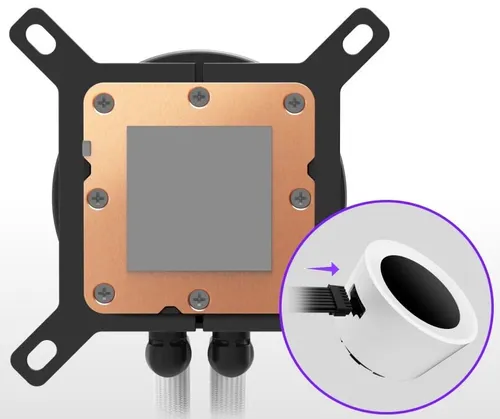 Chłodzenie wodne NZXT Kraken Plus 360 RGB Biały