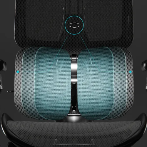 Fotel DIABLO CHAIRS Brave V-Kinetic Czarny