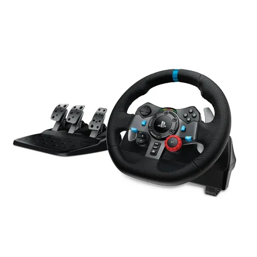 Kierownica Logitech G29 Racing Wheel z pedałami do PS5, PS4, PS3, PC Force Feedback + G435 Lightspeed Nauszne Czarny