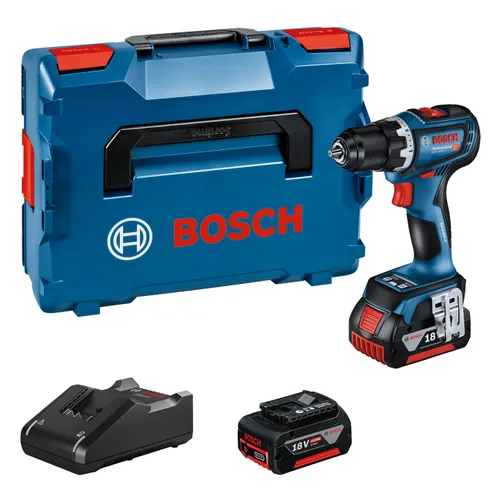 Bosch GSR 18V - 90 C 2x5 tornavida matkabı. 0Ah