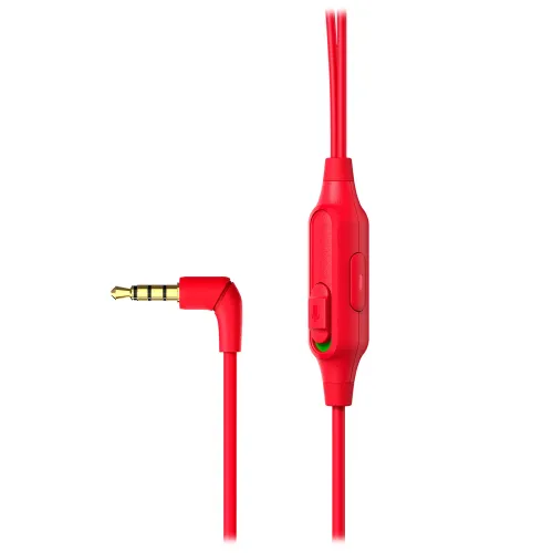 Słuchawki przewodowe z mikrofonem HyperX Cloud Earbuds III Douszne Czerwony