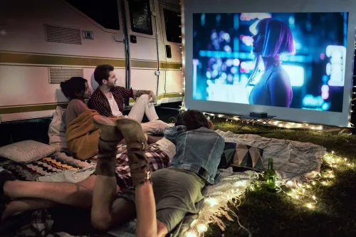 Projektor Optoma Photon Go Laser Full HD Wi-Fi Bluetooth Dolby Audio Google TV
