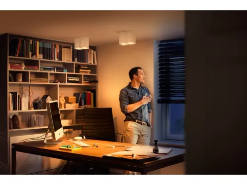 Oświetlenie punktowe Philips Hue White Ambiance Podwójne Pillar Biały