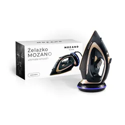 Żelazko bezprzewodowe MOZANO Ultimate Smooth Czarno-złoty