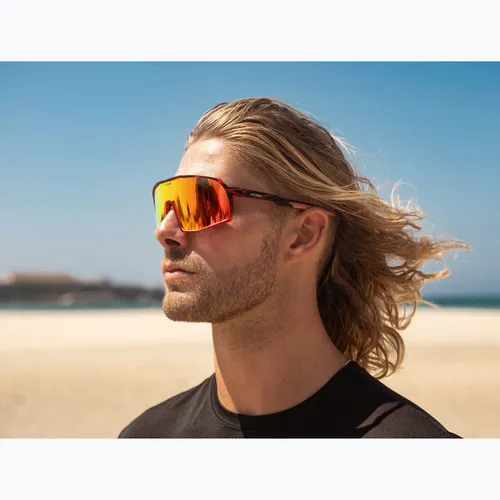 Okulary przeciwsłoneczne Aztron Halo Floating Active Heat Wave desert red/black
