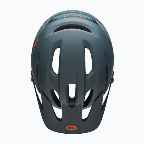 Kask rowerowy Bell 4Forty matte gloss slate/orange