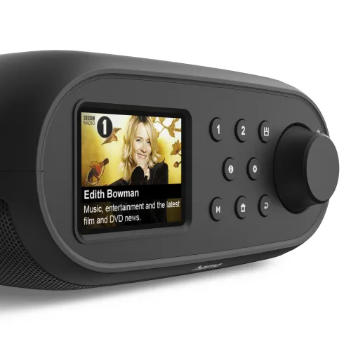 Radioodbiornik Hama DIR400 Radio FM, DAB, Internetowe Wi-Fi Bluetooth Czarny