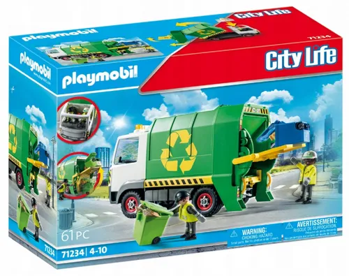 Playmobil 71234 мусоровоз переработка комплект